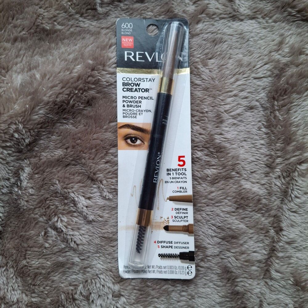 Revlon ColorStay Brow Creator 3-in-1 Pencil, Powder & Brush - 600 Blonde